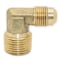 Thrifco Plumbing No. 49 5/16 Inch x 1/4 Inch Brass Flare MIP Elbow 6949009 - alternate 1